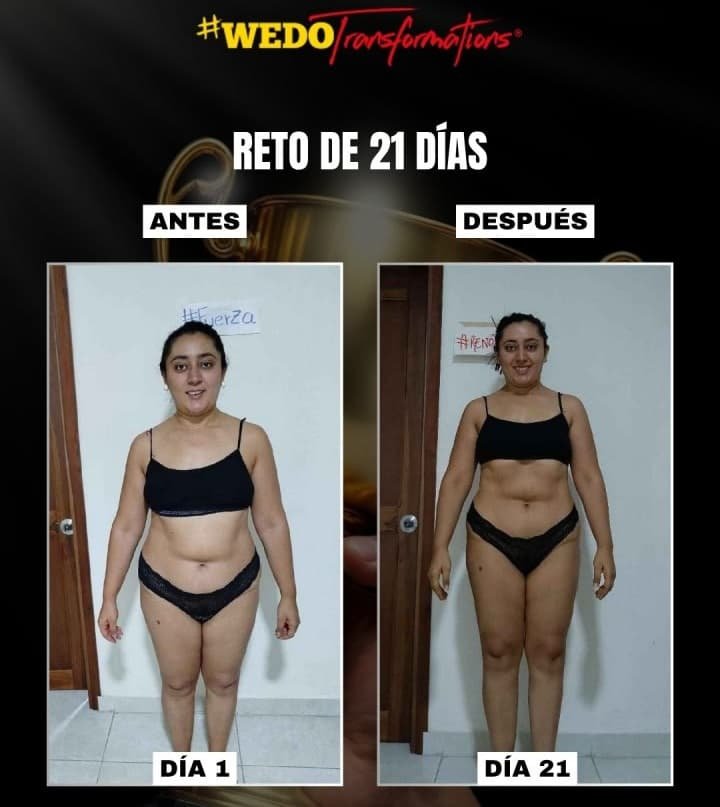 Reto 21 días bajar peso, Reto Wedo, Reto perder peso, reto bajar peso