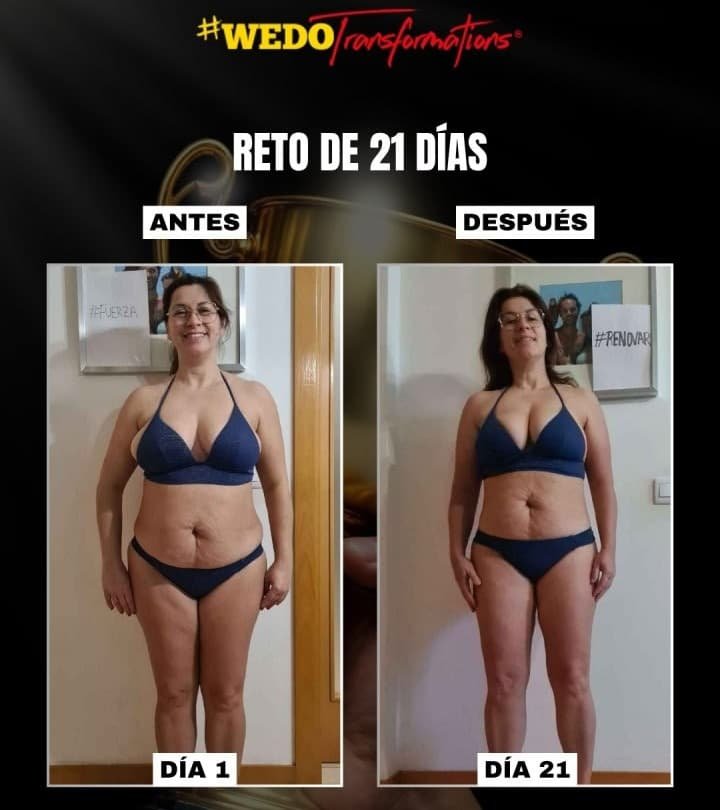 Reto 21 días bajar peso, Reto Wedo, Reto perder peso, reto bajar peso